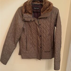 Marmot Dark Green Quilted Women's Jacket